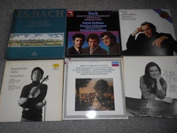 J.S. Bach - Diverse artiesten - 1 Box set (7 LPs) + 5 x, Nieuw in verpakking