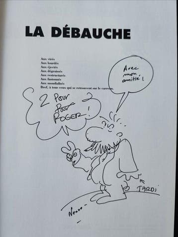 Tardi La Débauche + 2x ex-libris + coffret + dédicace - C -, Boeken, Nieuw