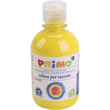 Textielverf, geel, 300 ml/ 1 fles, Nieuw