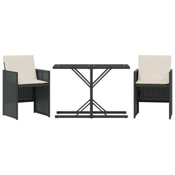 Tuinmeubelen set - Bistro - Gehard Glas | 62% Goedkoper, 2 zitplaatsen, Bijzettafel, Nieuw, Ophalen of Verzenden