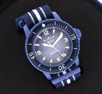 Blancpain x Swatch - Scuba Fifty Fathoms Atlantic Ocean -, Nieuw