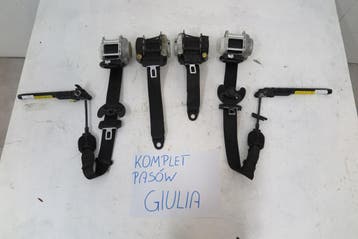 Alfa Romeo Giulia veiligheidsgordels set voor en achter, Verzenden, Gebruikt
