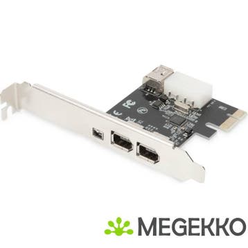 Digitus Intern IEEE 1394/Firewire interfacekaart/-adapter, Computers en Software, Verzenden, Nieuw, Assmann