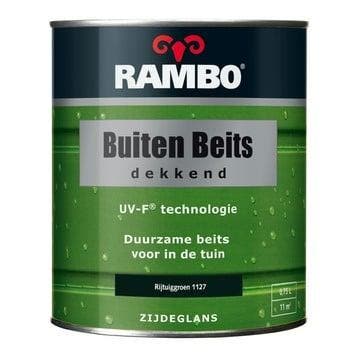 RAMBO Buitenbeits Dekkend - Klassiek creme 1132 - 0,75 l..., Beige, Nieuw, Beits, Ophalen of Verzenden