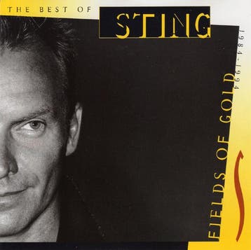 Sting - Fields Of Gold: The Best Of Sting 1984 - 1994 (CD,, Ophalen of Verzenden, Gebruikt
