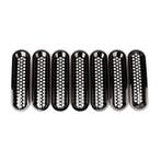 Rugged Ridge Grille Inserts Perforated 07-18 Jeep Wrangler, Ophalen of Verzenden, Nieuw