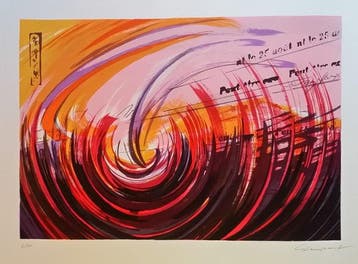 Jaume Genovart (1941-1994). - Interior del Volcán Rojo