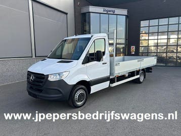 Zakelijke Lease |  Mercedes-Benz Sprinter 515 CDI L3 N1 / Op, Stof, Gebruikt, Wit, Mercedes-Benz
