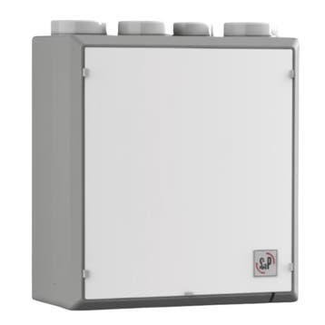 EnergiSava 260 S&P WTW - Rechter uitvoering - 310 m3/h, Verzenden, Nieuw
