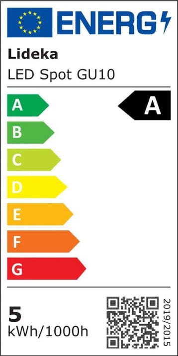 Lideka - LED Lamp GU10 - Spot - RGBW - Warm White - LED, Ophalen of Verzenden, Nieuw