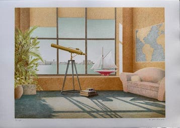 Olivier Raab (1955) - Scène intérieur