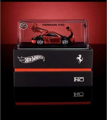 Hot Wheels 1:64 - Modelauto - RLC Exclusive Ferrari F40, Nieuw