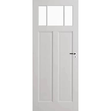 Skantrae binnendeur E031 83x201,5 (Wit, Stomp, Zonder glas), Doe-het-zelf en Verbouw, Deuren en Horren, 80 tot 100 cm, Binnendeur
