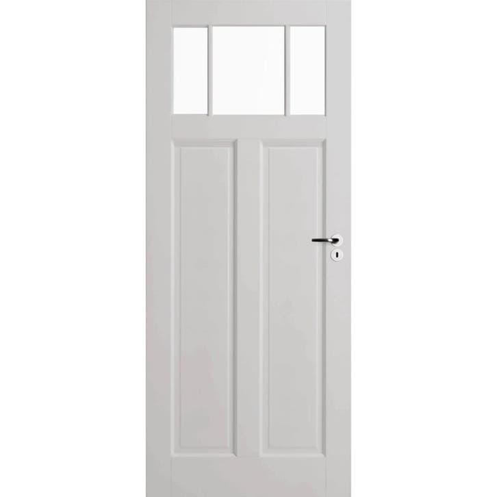 Skantrae binnendeur E031 83x201,5 (Wit, Stomp, Zonder glas), Doe-het-zelf en Verbouw, Deuren en Horren, Nieuw, Glas, Binnendeur