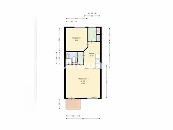 Ruil mijn gezellige flat in Nijmegen