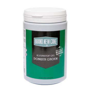 BrandNewCake Kleurstof Gel Donker Groen 1kg, Verzenden, Nieuw
