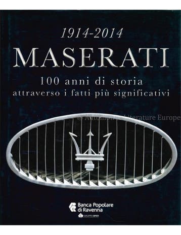 MASERATI, 100 ANNI DI STORIA ATTRAVERSO I FATTI PIU, Boeken, Nieuw, Author