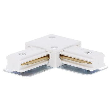 1-Fase Rails - L-vorm Connector - Wit, Ophalen of Verzenden, Nieuw