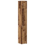 Opbergkast 3 pcs Oudhout 30 x 42,5 x 225 cm, Verzenden, Nieuw