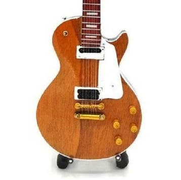 Miniatuur replica Gibson Les Paul gitaar - Marc Bolan T-Rex, Ophalen of Verzenden, Nieuw, Pop, Beeldje of Miniatuur