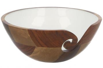 Scheepjes Yarn Bowl Groot - Hout met Emaille - 22x10cm - G, Ophalen of Verzenden, Nieuw