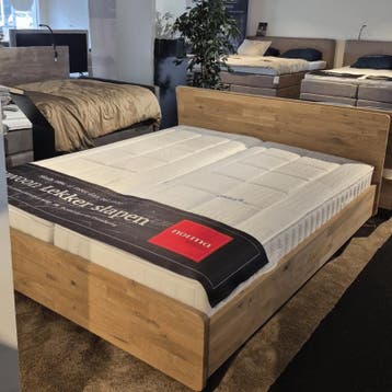 OAK & STEEL | SFAFIR 160x200 | incl. 2x abs 1000, Ophalen, Nieuw
