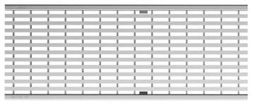 ACO Multiline Sealin V150 Driekant langsstaafrooster 1000, Ophalen of Verzenden, Nieuw