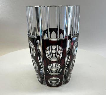 Val Saint Lambert – Art Deco kristallen vaas (dubbel