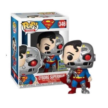 Funko Pop!  Superman - Cyborg Superman #346  Convention, Verzenden, Nieuw