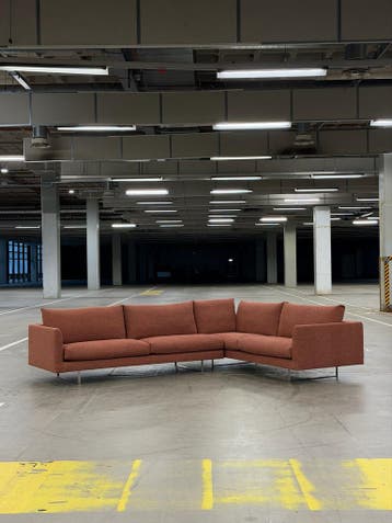 Montis Axel Hoekbank | Boucle | NIEUWSTAAT + Garantie, 300 cm of meer, Ophalen of Verzenden, Zo goed als nieuw, Bank Hoekbank Bankstel Bankje Loungebank Banken Chaise Lounge 