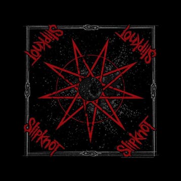 Slipknot - 9 Pointed Star - Bandana officiële merchandise, Ophalen of Verzenden, Nieuw, Kleding