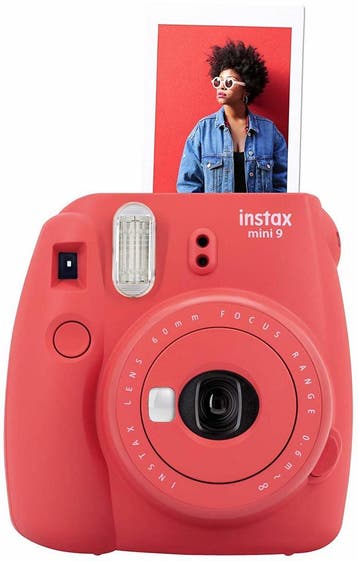 Fujifilm Instax Mini 9 Instant Camera - Rood (Poppy Red), Audio, Tv en Foto, Fotocamera's Analoog, Verzenden, Zo goed als nieuw