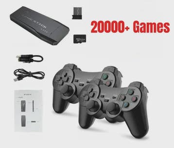 Retro Game Console M8 Stick: 20000+ Klassieke Games, 4K HD,, Verzenden, Nieuw