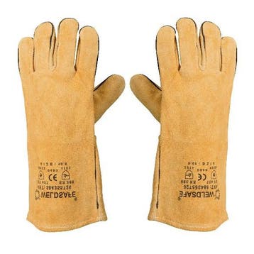Lashandschoenen molton gevoerd maat 11 (Lasapparatuur), Verzenden, Nieuw, Co2