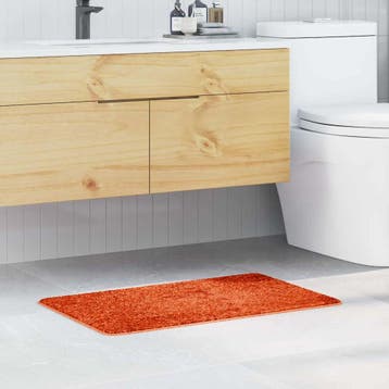 vidaXL Antislip Badmat Oranje 50 x 80 cm PP, Verzenden, Nieuw, Oranje