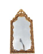 Spiegel- Lodewijk XVI - Neoclassistisch - Hout, Goud, Glas, Nieuw