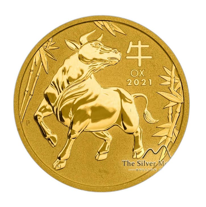 2 Troy ounce gouden munt Lunar 2021, Postzegels en Munten, Edelmetalen en Baren, Verzenden