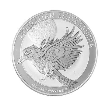 1 kilo zilveren Kookaburra munt 2018, Verzenden