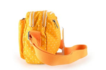 Kipling Heuptas Geel, Verzenden, Zo goed als nieuw, Geel