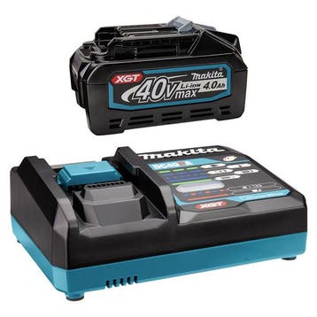 Startset: Makita BL4040 XGT / 40V Max / 191B26-6, origineel, Verzenden, Nieuw