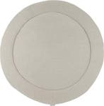 Meyco Baby Knit Basic boxkleed rond - sand melange - 95cm, Verzenden, Nieuw