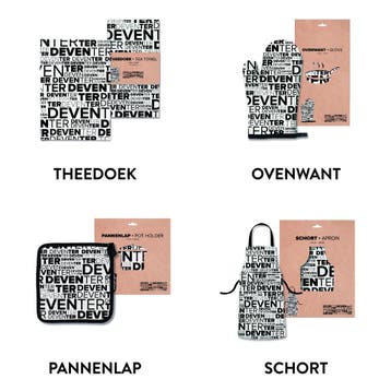 Deventer voordeelpakket keuekentextiel, Huis en Inrichting, Verzenden, Nieuw, Overige kleuren, Overige typen