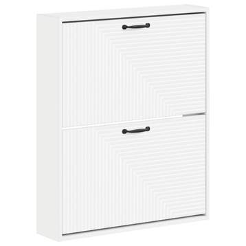 vidaXL Wandgemonteerde Schoenkast HAARLEM 71 x 17 x 86 cm, Verzenden, Nieuw