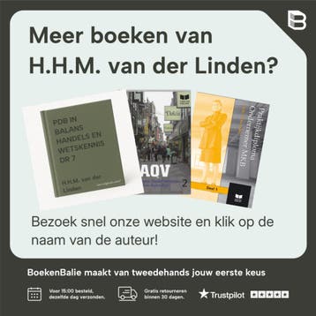 PDB in balans Handels-en wetskennis 9789041504111, Boeken, Verzenden, Gelezen, H.H.M. van der Linden