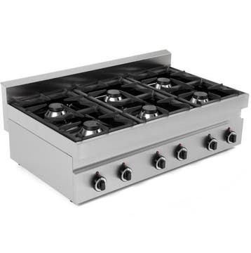 Gold Catering Equipment Horeca Tafelmodel | Gas | 6 Branders, Ophalen of Verzenden, Nieuw in verpakking