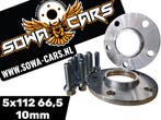 Spoorverbreders AUDI  A4 A5 A6 A7 Q SERIE Spacers 5x112 66,5, Verzenden
