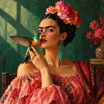 Geida - Mexican Spring Khalo tribute