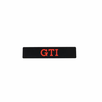 Originele showroomkentekenplaat gti, Ophalen of Verzenden, Nieuw