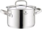 WMF Gourmet Plus Kookpan - Middelhoog - Ø 24 cm, Huis en Inrichting, Keuken | Keukenbenodigdheden, Ophalen of Verzenden, Zo goed als nieuw