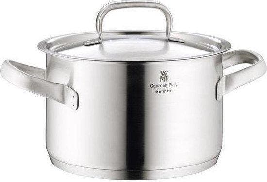 WMF Gourmet Plus Kookpan - Middelhoog - Ø 24 cm, Huis en Inrichting, Keuken | Keukenbenodigdheden, Zo goed als nieuw, Ophalen of Verzenden